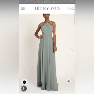 Jenny Yoo Halle dress Moss size 4